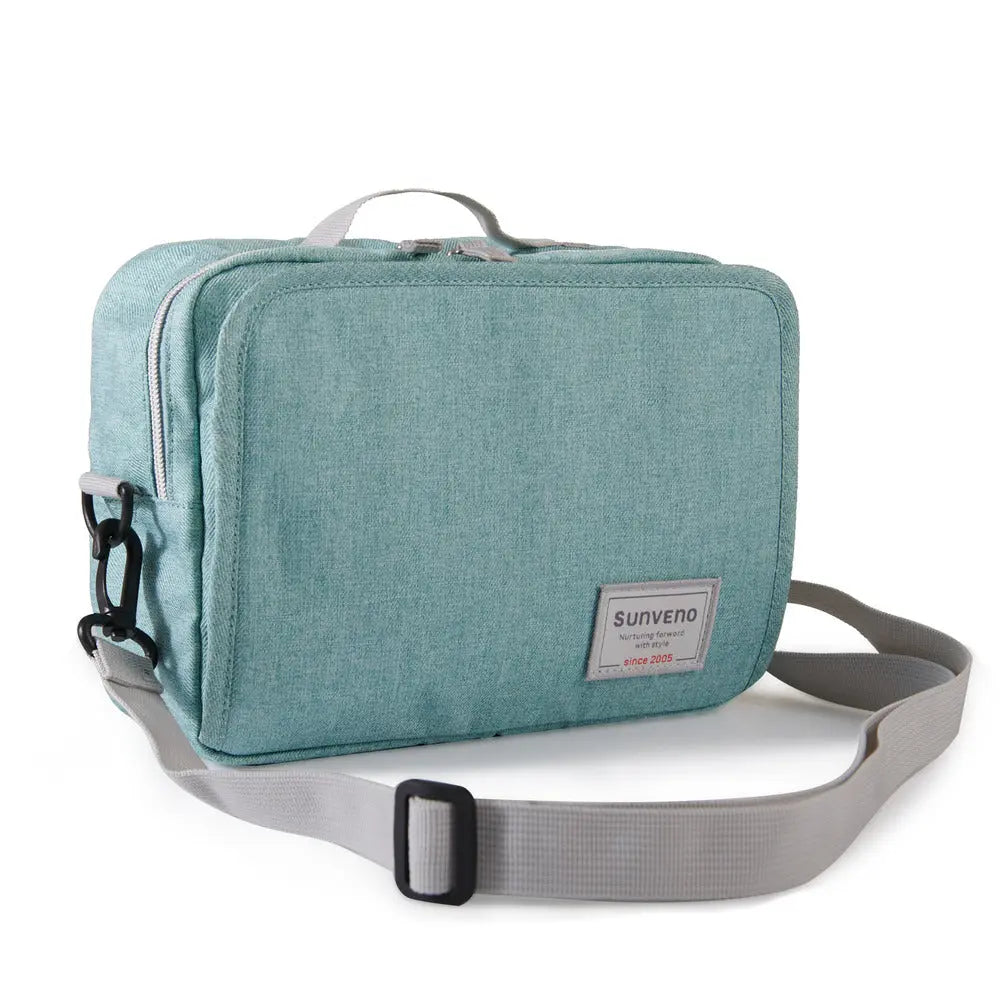 Diaper Clutch Bag with Wipe Dispenser SUNVENO