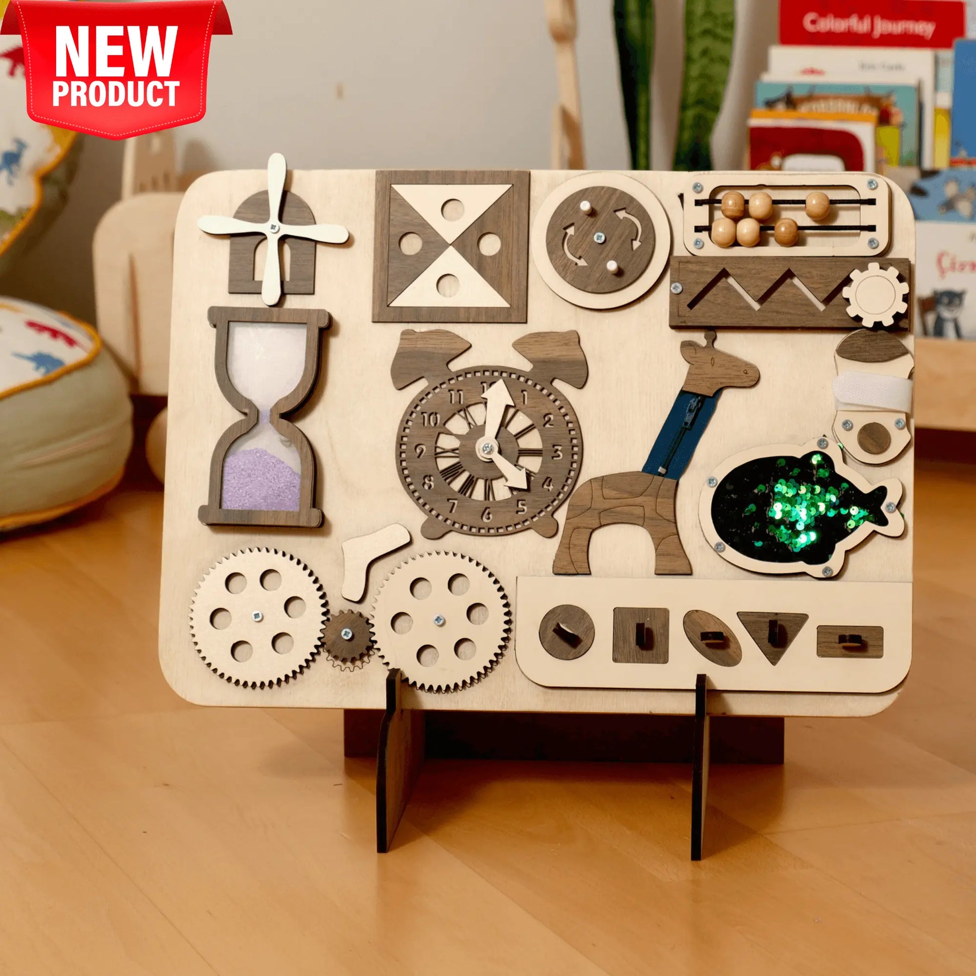 Wooden Busy Board Kidodido