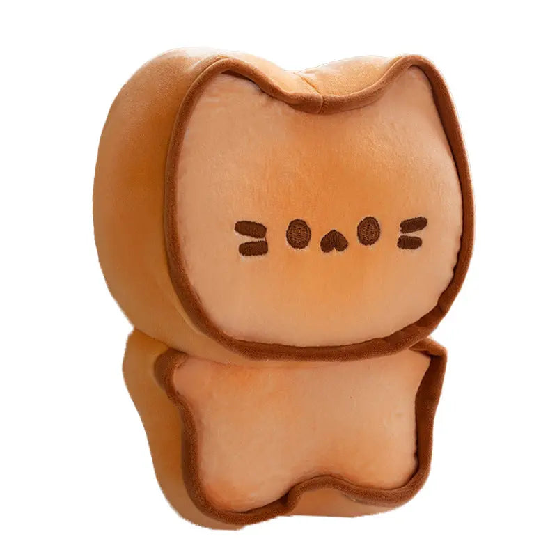 Cute Cartoon Butter Meow Biscuit Cute Funny Bread Plush Toy AnnLoren
