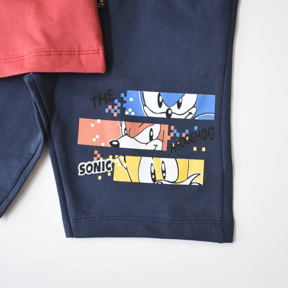 Sonic Speed Boys Short Set