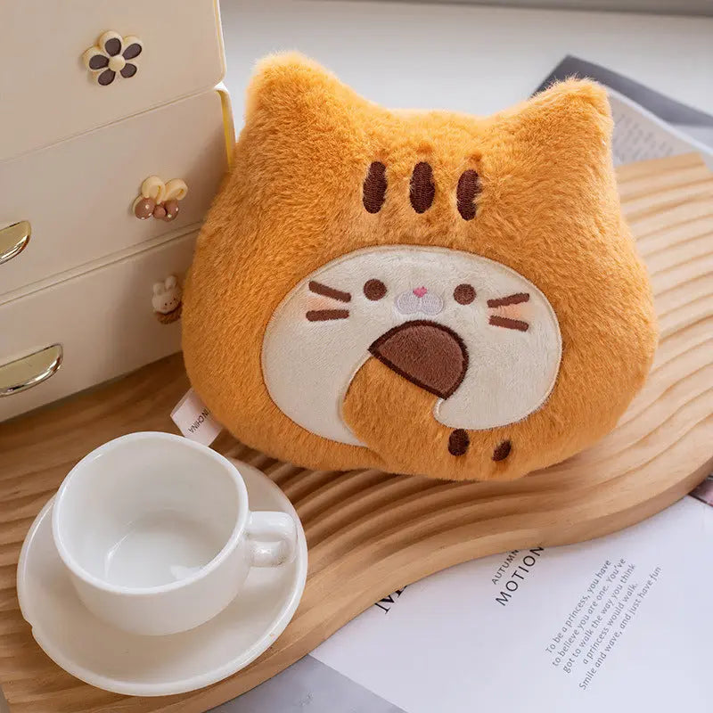 Cute Cartoon Butter Meow Biscuit Cute Funny Bread Plush Toy AnnLoren