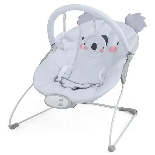 Portable Baby Bouncer Infant Rocker Seat with Detachable Toy Bar-Gray My Store