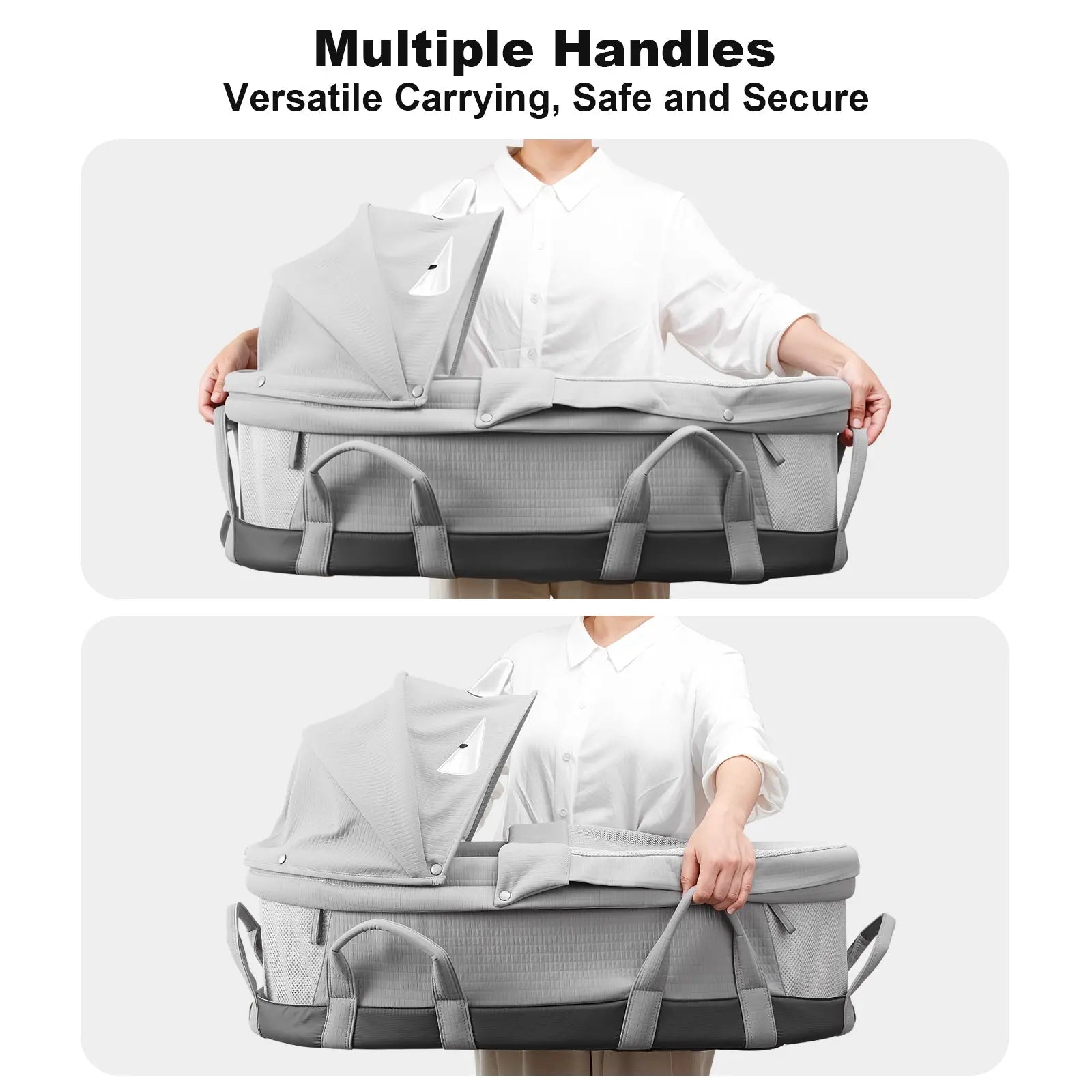 Portable Baby Bassinet SUNVENO