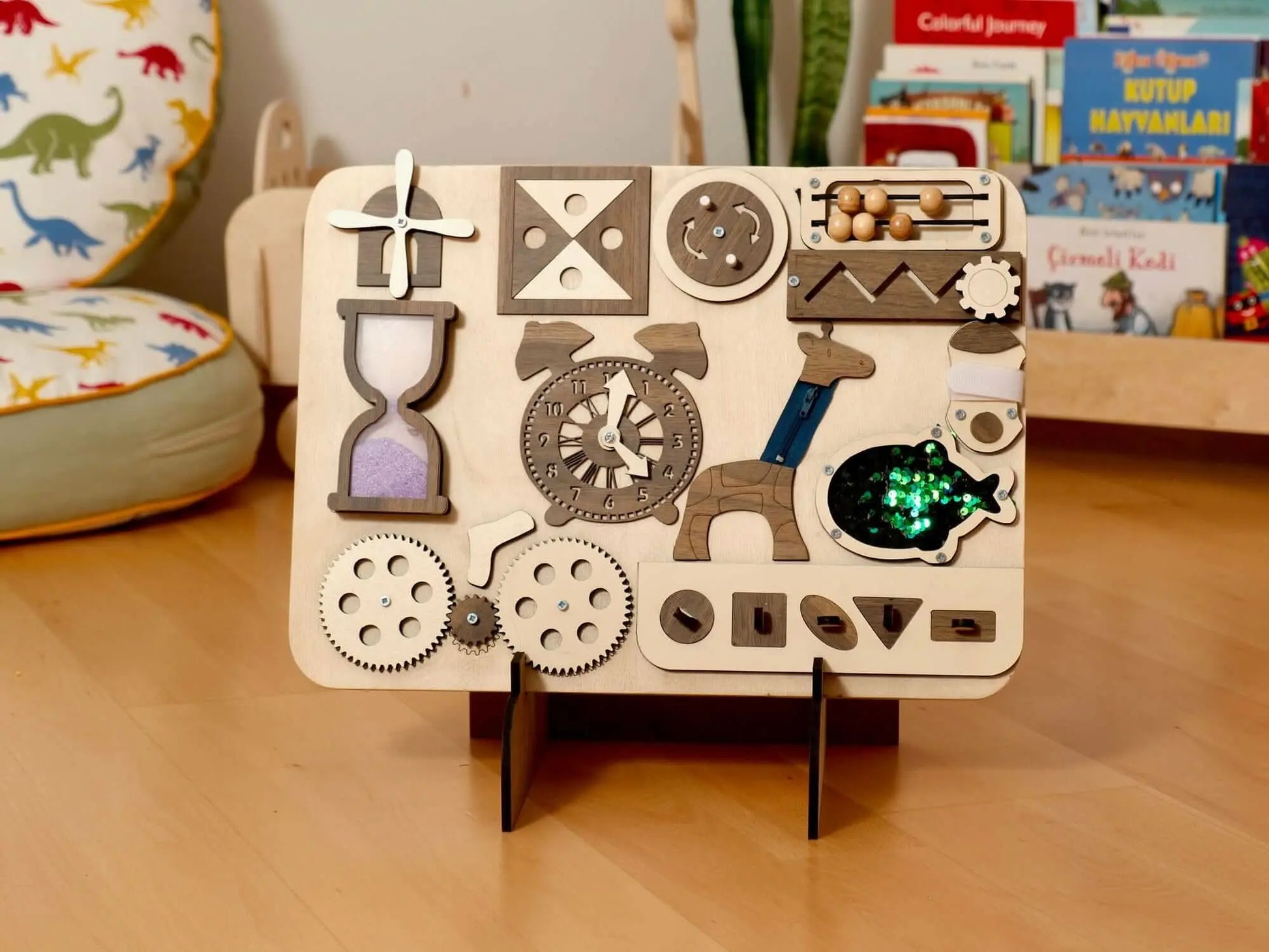 Wooden Busy Board Kidodido