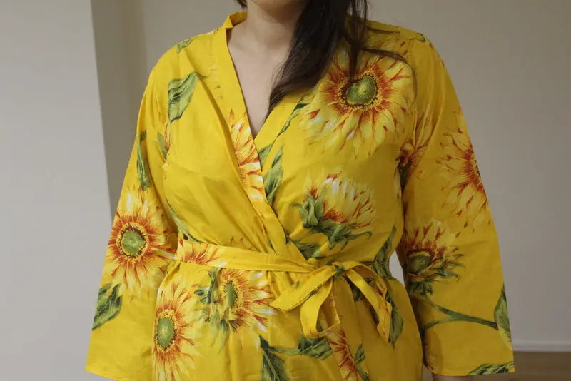 Sunflower Maternity Hospital Gown Silkandmore