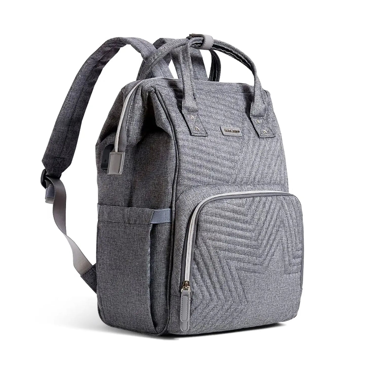 Quilted Diaper Bag Backpack SUNVENO