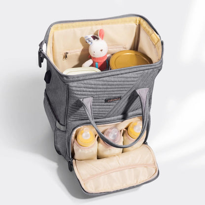Quilted Diaper Bag Backpack SUNVENO