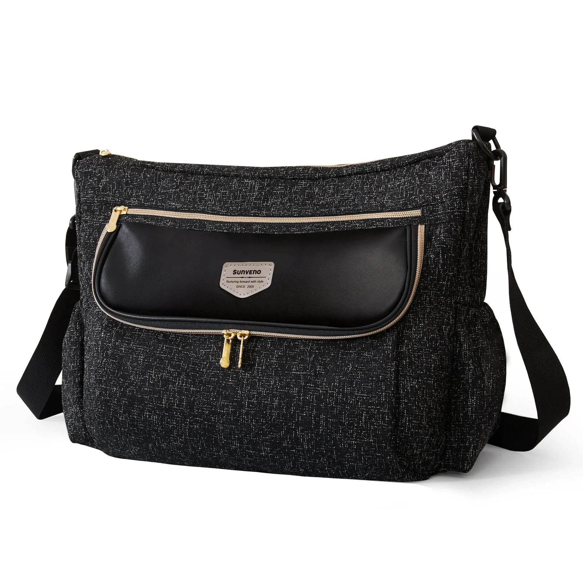 Tweed Luxe Stroller Organizer SUNVENO