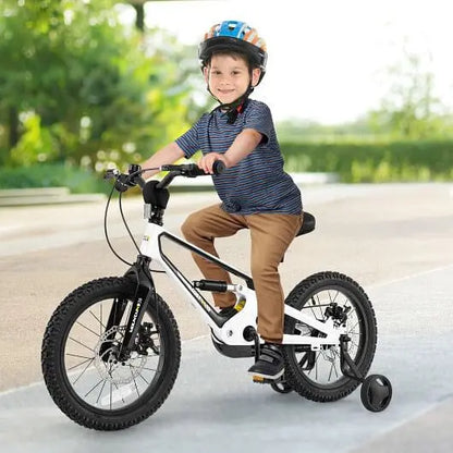 16 Inch Kids Bike Magnesium Alloy Bicycle Adjustable for Aged 4 to 7-16 inches My Store