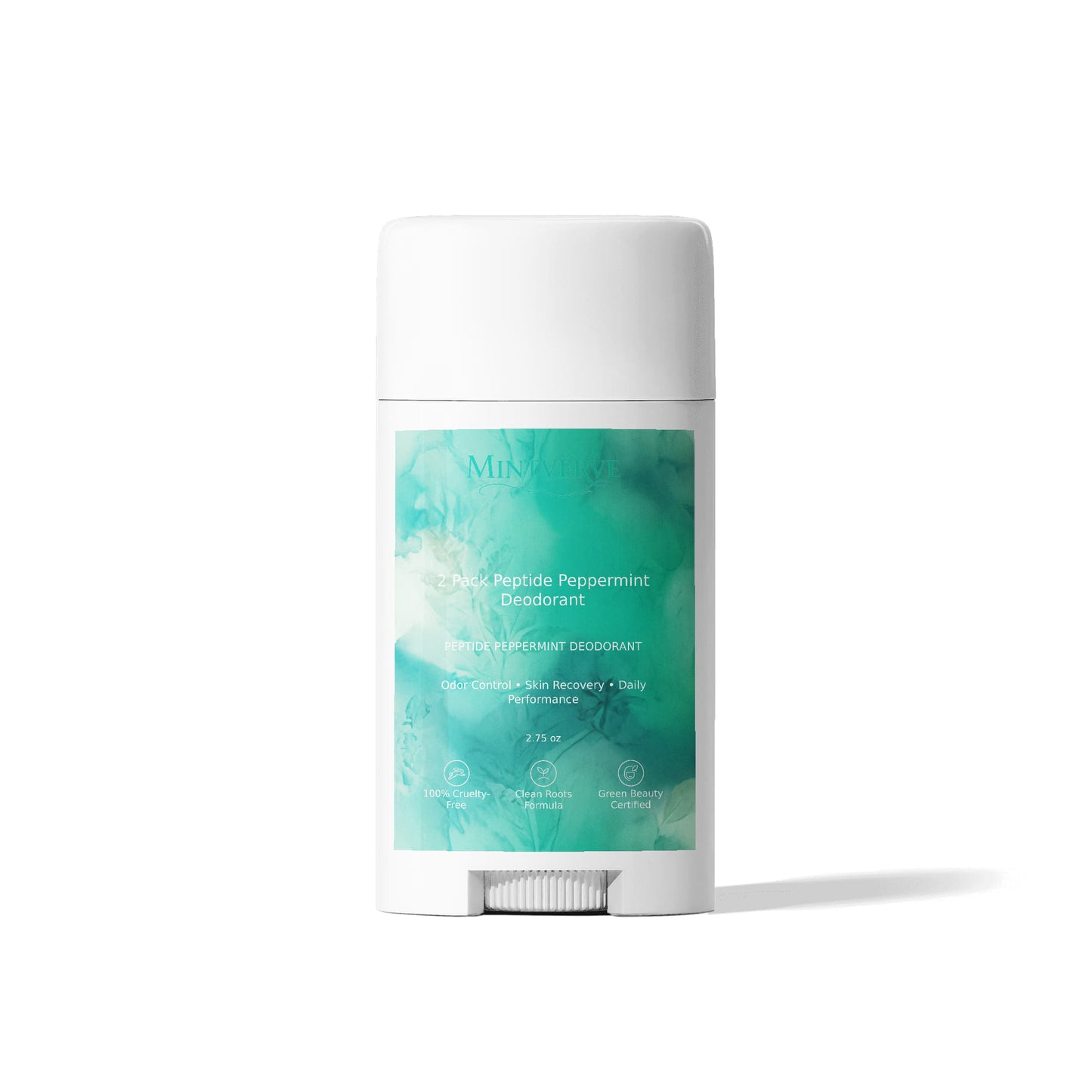 2 Pack Peptide Peppermint Deodorant BeautyBoss