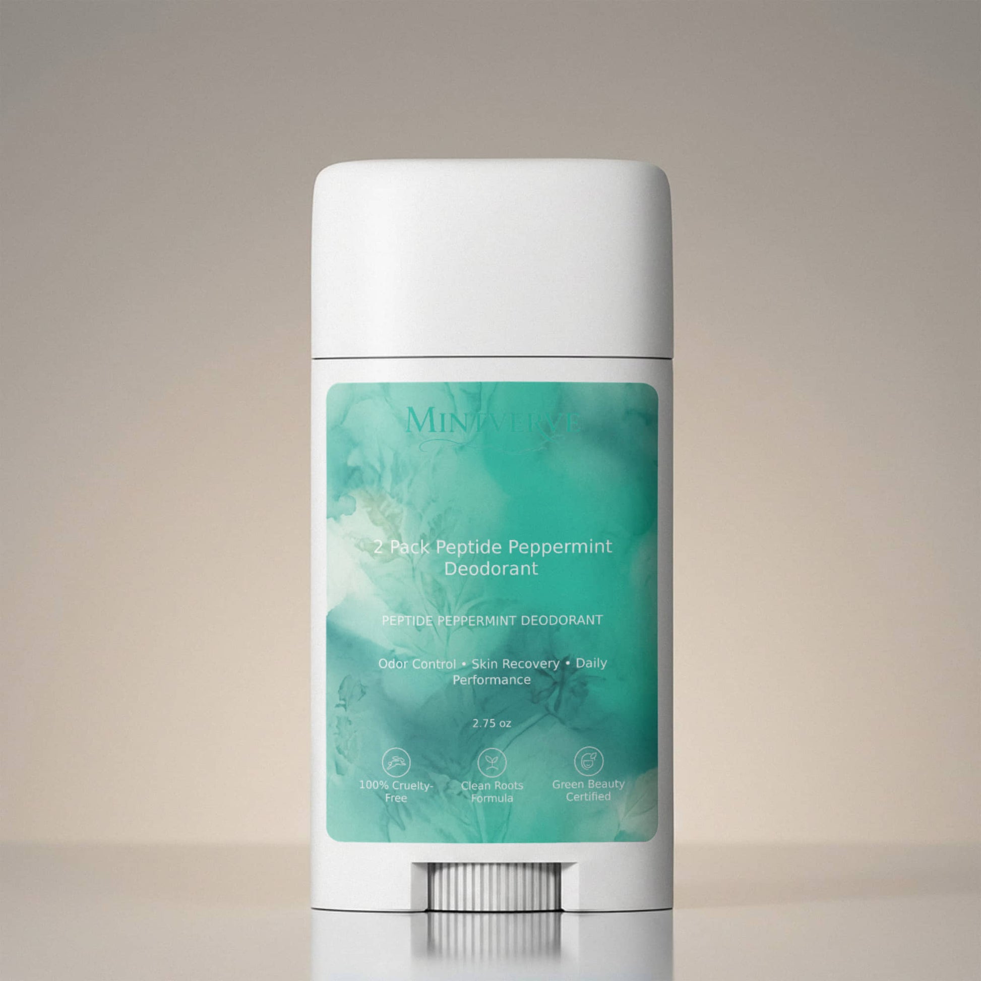 2 Pack Peptide Peppermint Deodorant BeautyBoss
