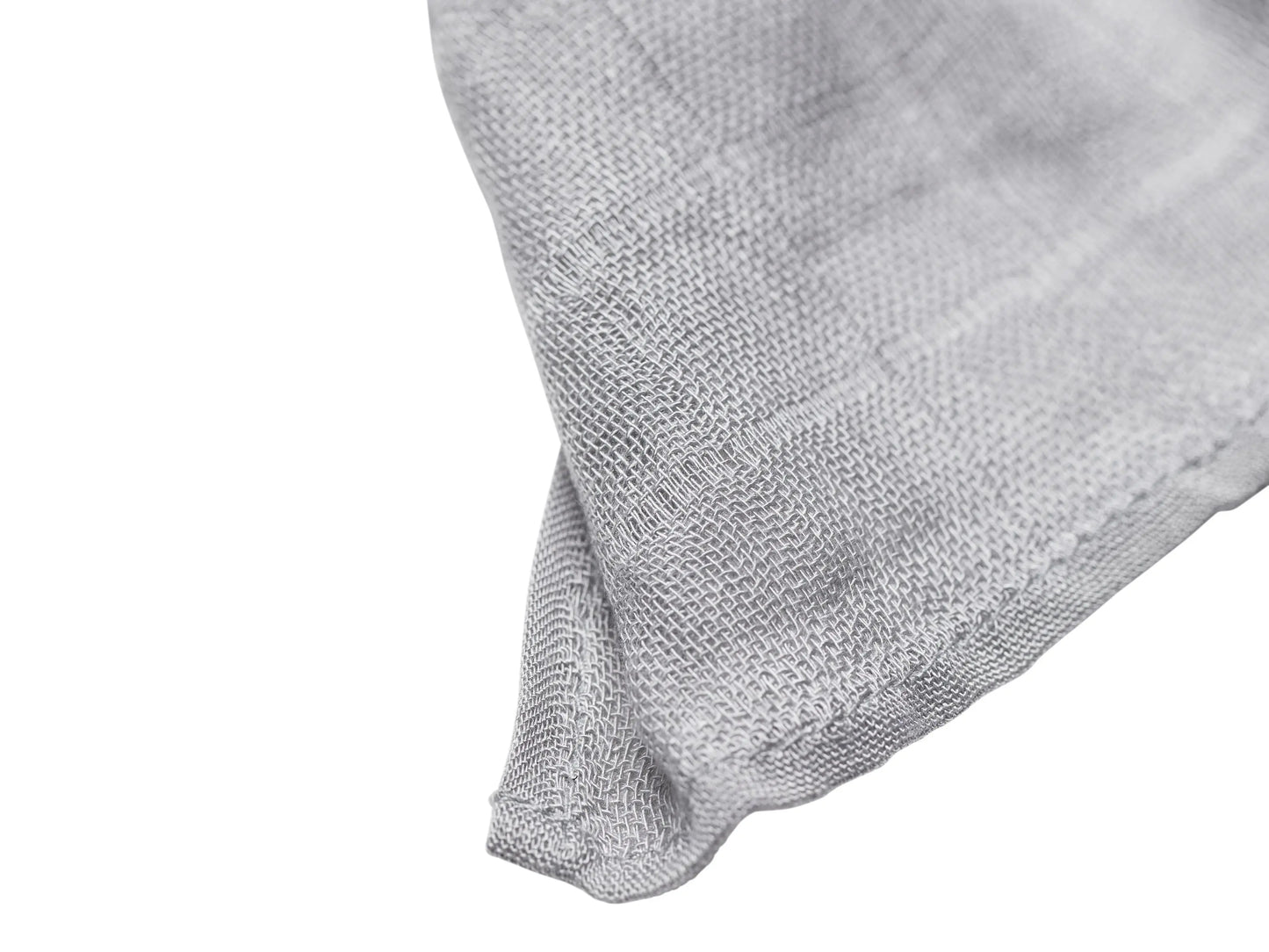Muslin Squares Grey / White LES ENFANTS