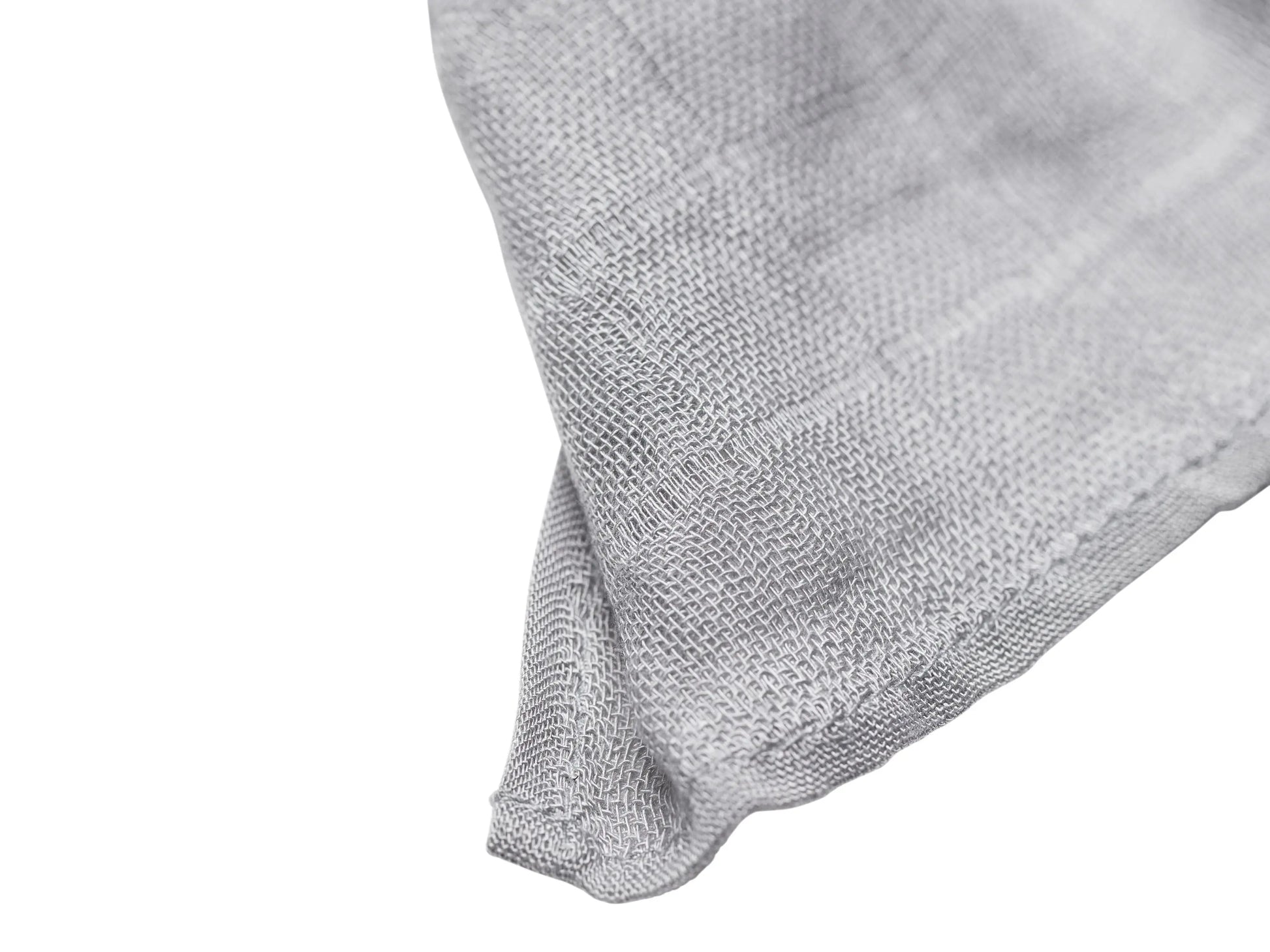 Muslin Squares Grey / White LES ENFANTS