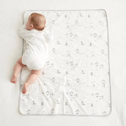 Magic Adventure Waterproof Baby White Changing Mat Cutelife