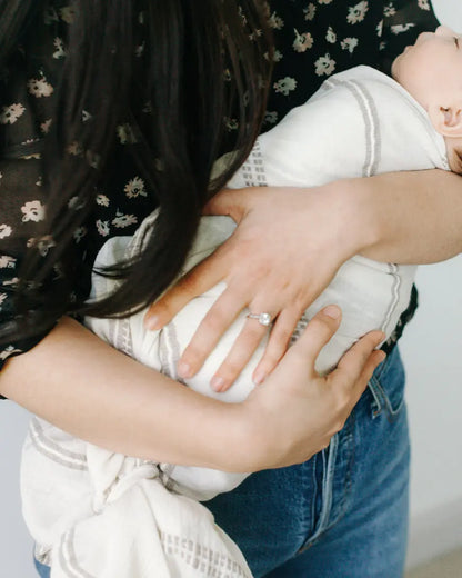 Handwoven Cotton Baby Swaddle Creative Women