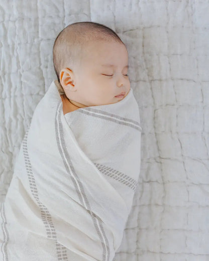 Handwoven Cotton Baby Swaddle Creative Women
