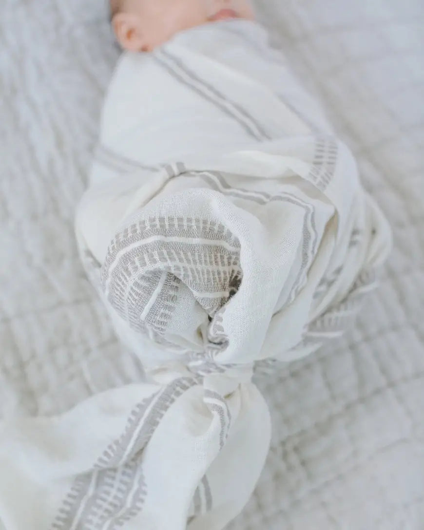 Handwoven Cotton Baby Swaddle Creative Women